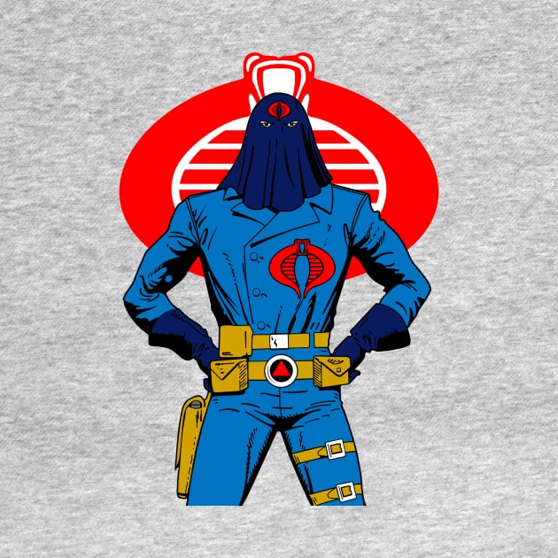 Cobra Commander - Woolworths Colors by BigOrangeShirtShop